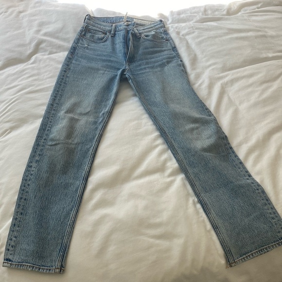 Rag & Bone Harlow Mid Rise Straight leg leans - Picture 5 of 8